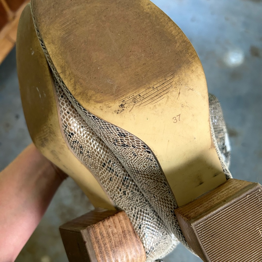 Seychelles Leather Python Boots - image 3